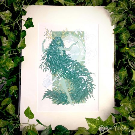 Alba the Willow Water Witch Prints - Brett Miley Art