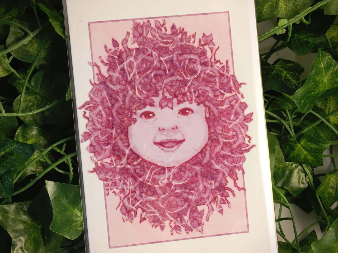 Happy Tangle Baby Greetings Cards - Brett Miley Art